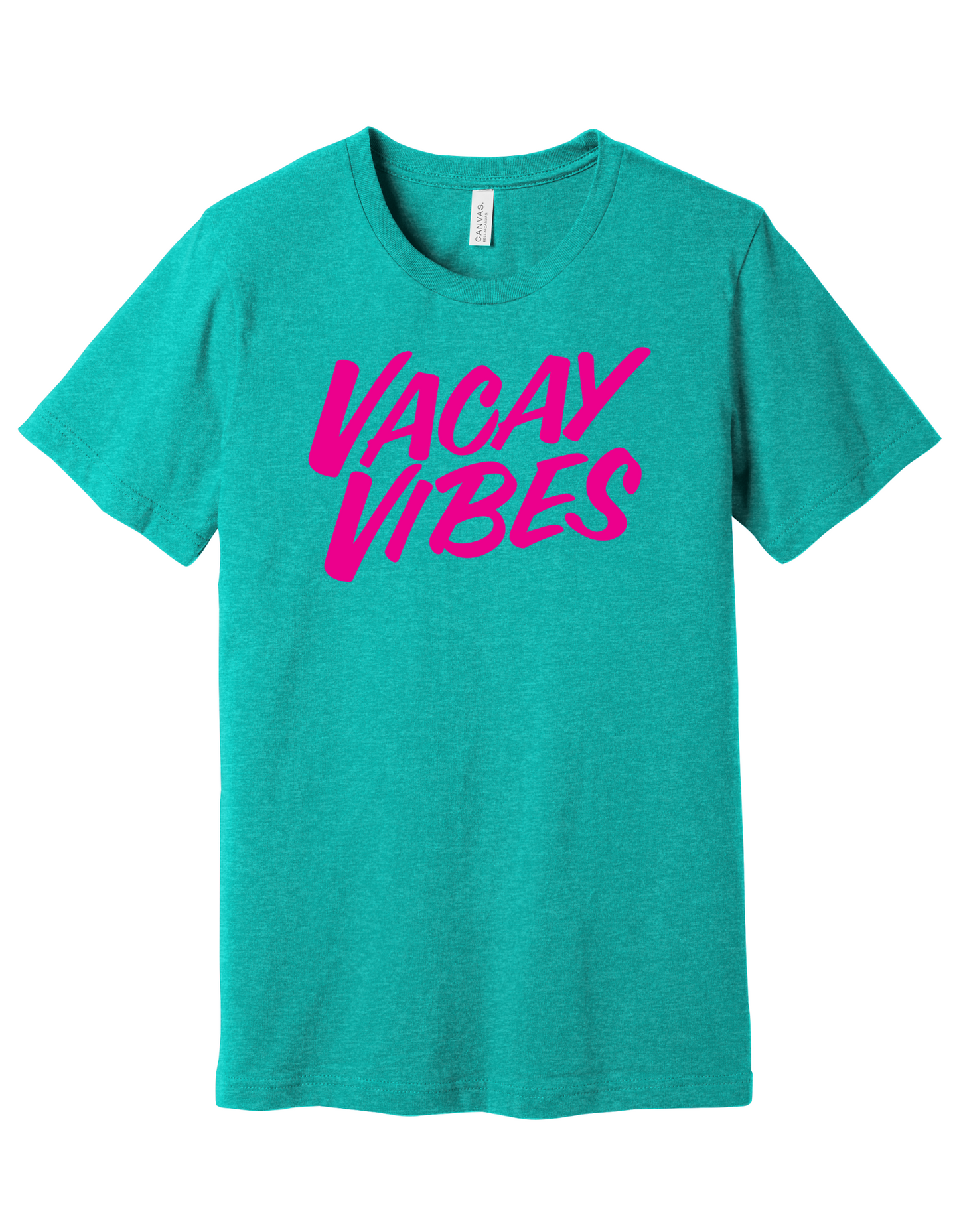 Vacay Vibes Text Shirt