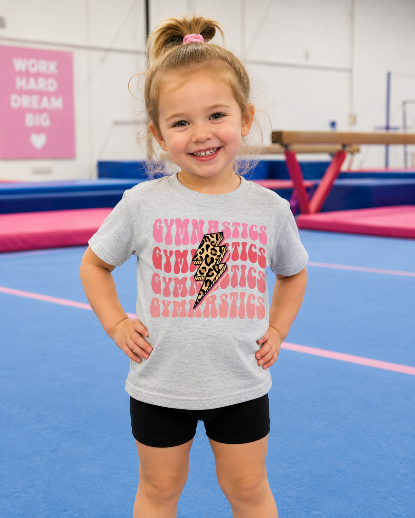 Gymnastics Lightning Bolt