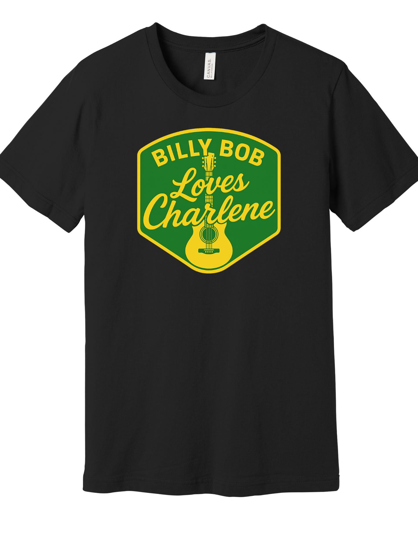 Billy Bob loves Charlene Guitar Shirt