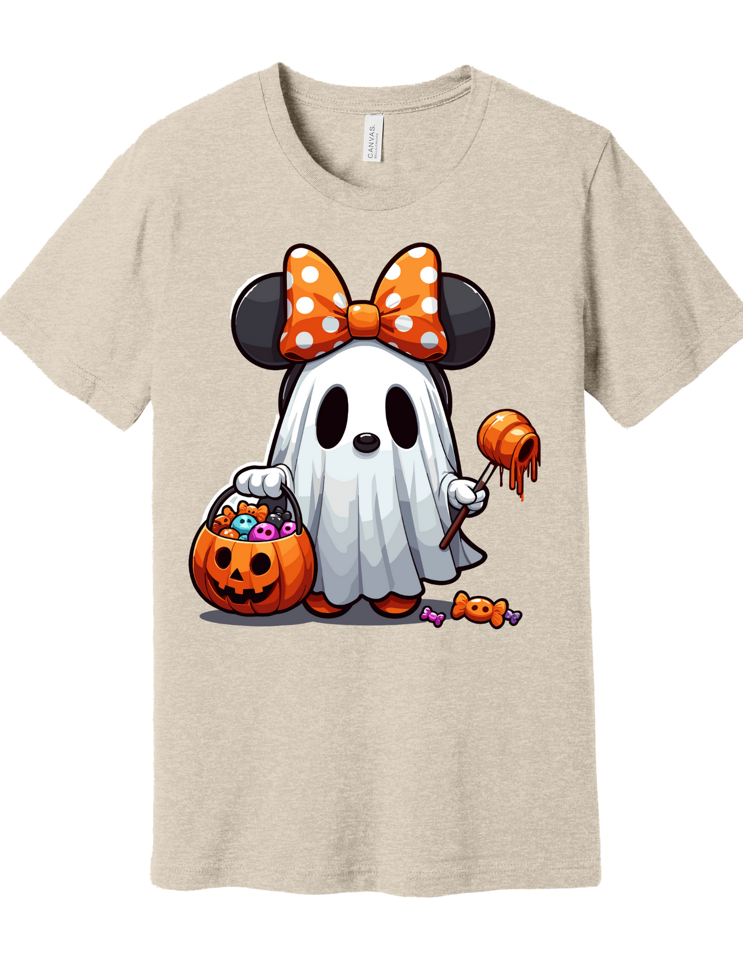 Minnie Ghost & Pumpkin Shirt