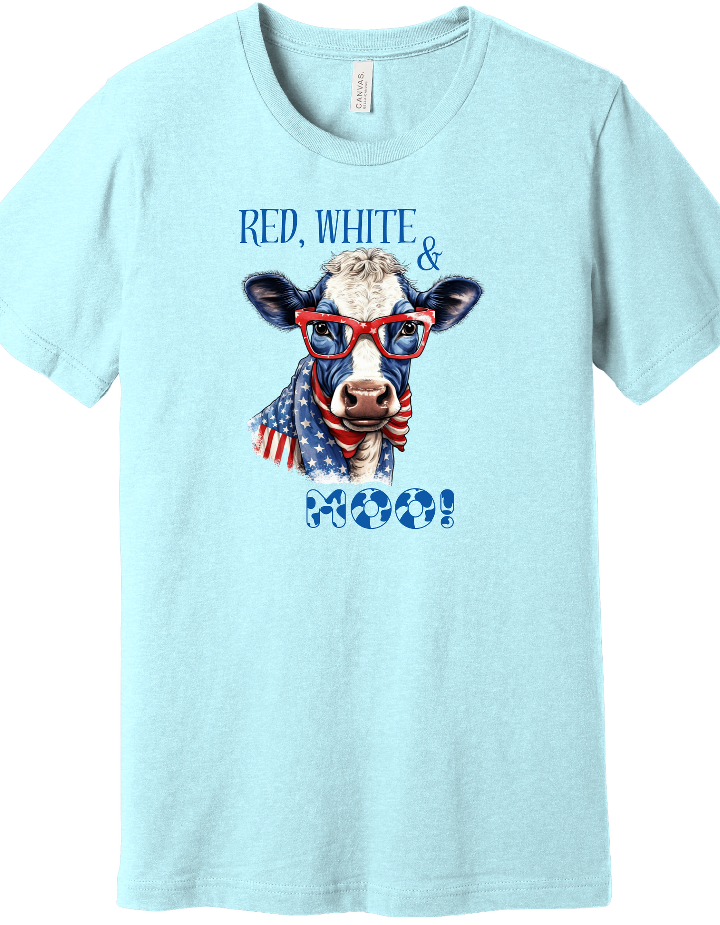 Red, White & Moo Shirt