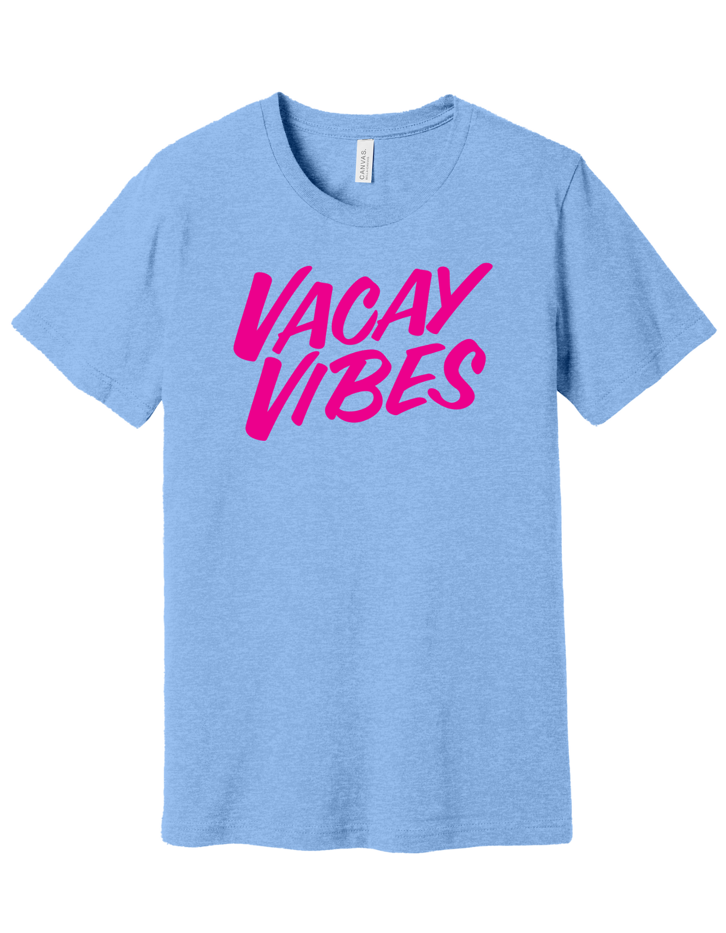 Vacay Vibes Text Shirt