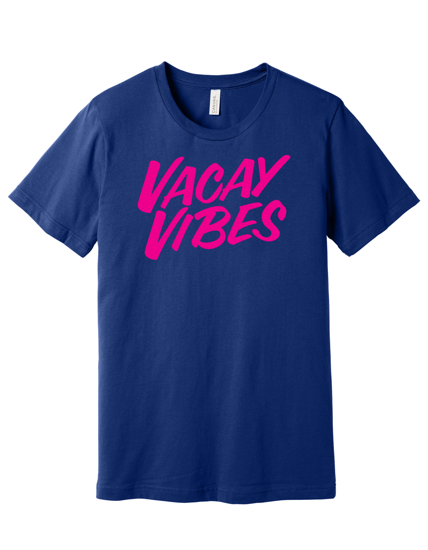 Vacay Vibes Text Shirt
