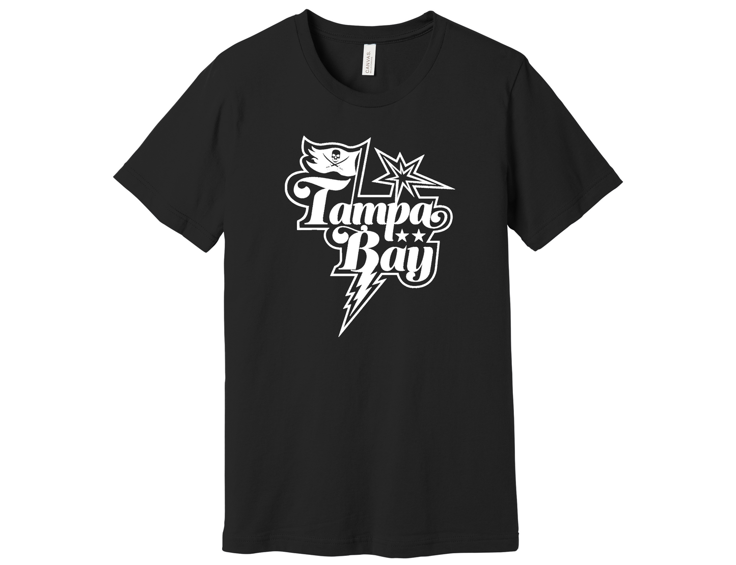 Tampa Sports Trio White Font Shirt
