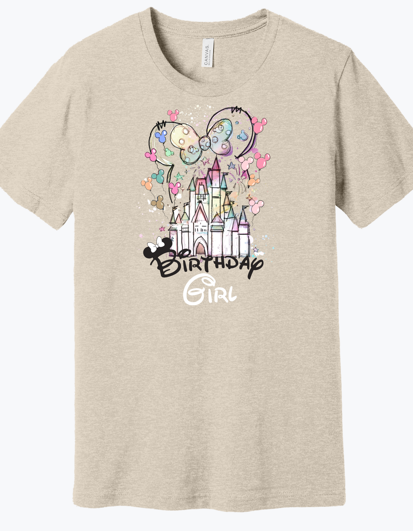 Birthday Girl Abstact Shirt