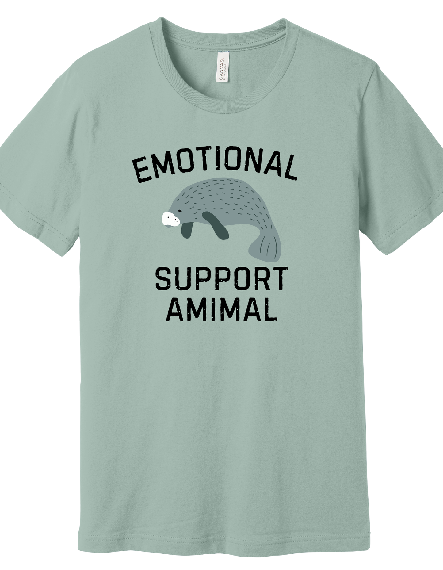 Emotional Support Animal Manatees Shirt