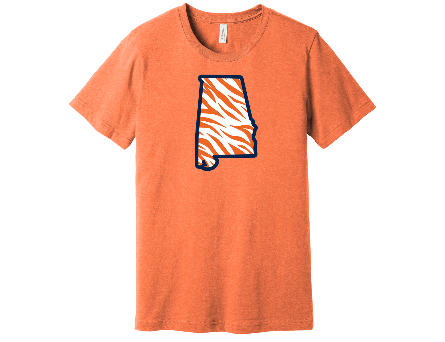Auburn State Tiger Print Shirt