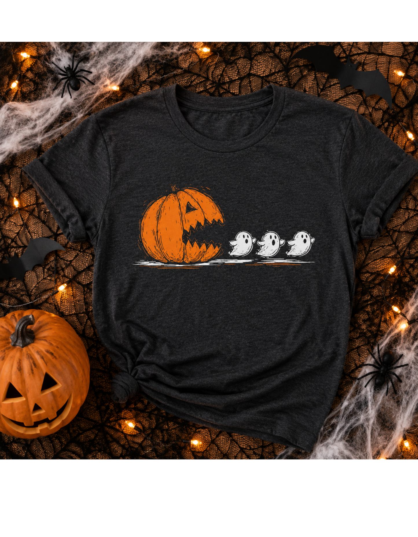 Pumpkin eating Ghost Shirt