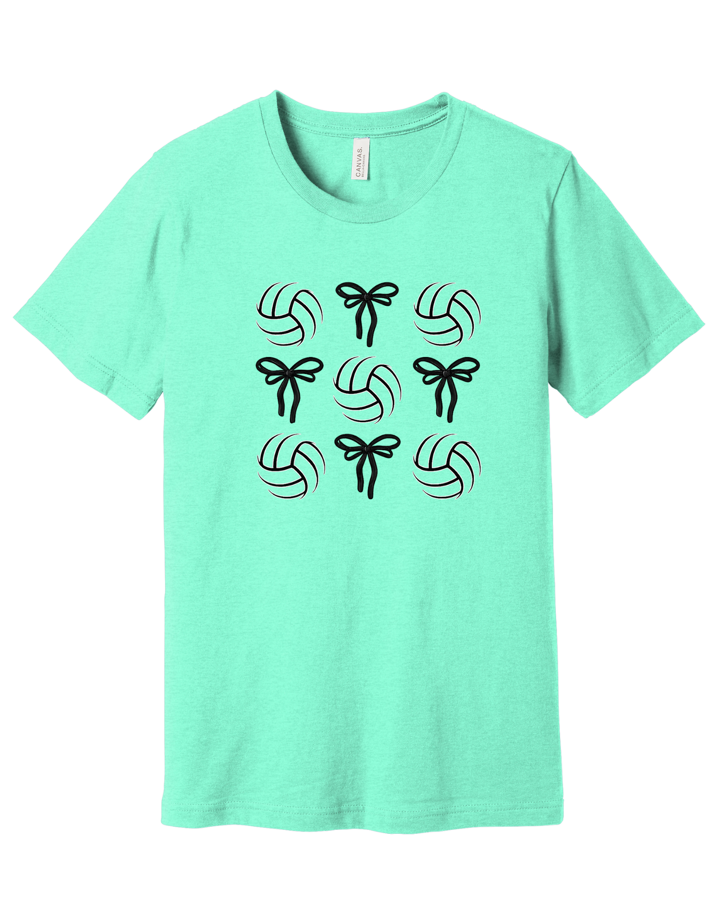 Volleyball and Bows Shirt