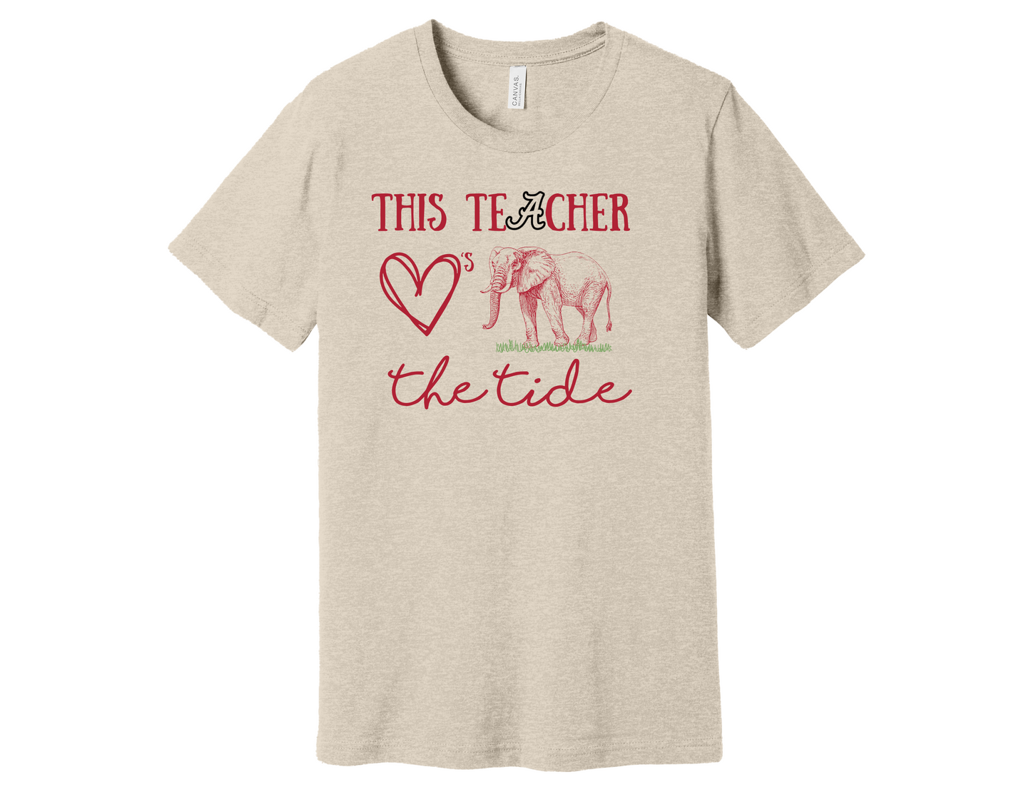 Roll Tide Teacher Shirt