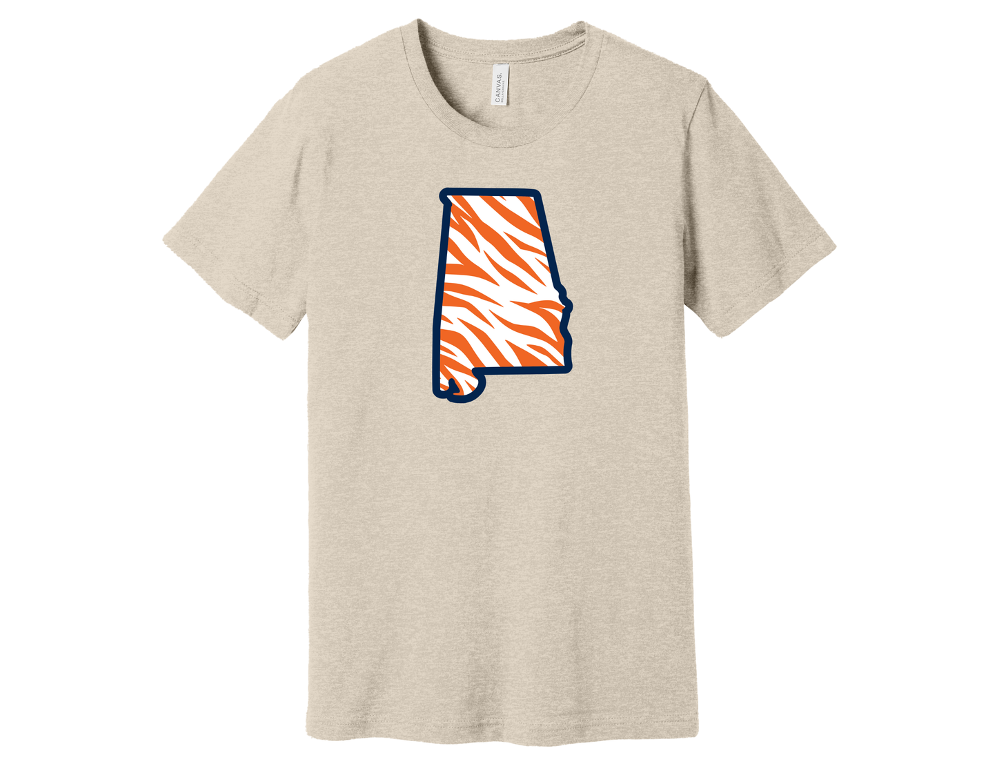 Auburn State Tiger Print Shirt