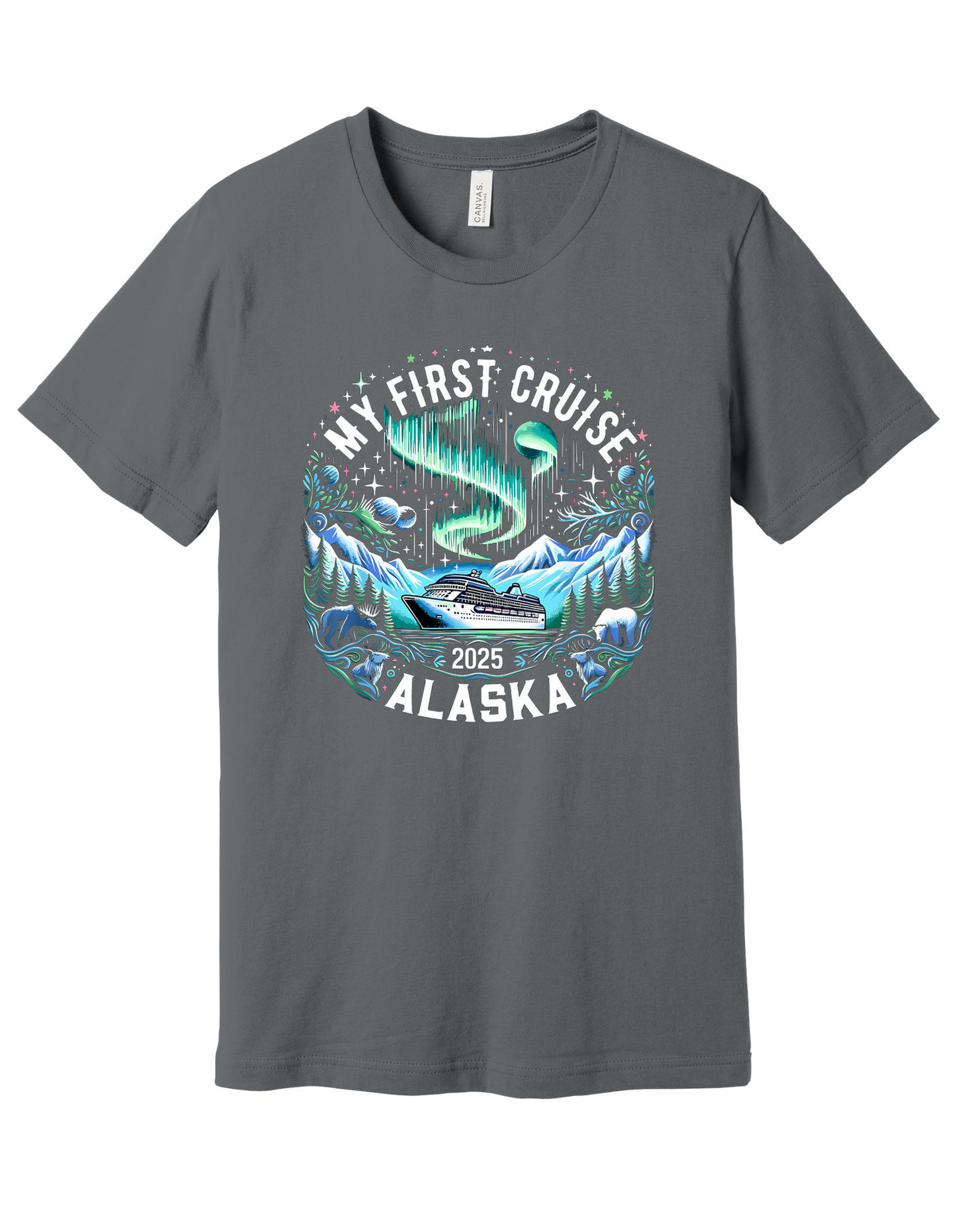 Nothern Lights Alaska Cruise Shirt