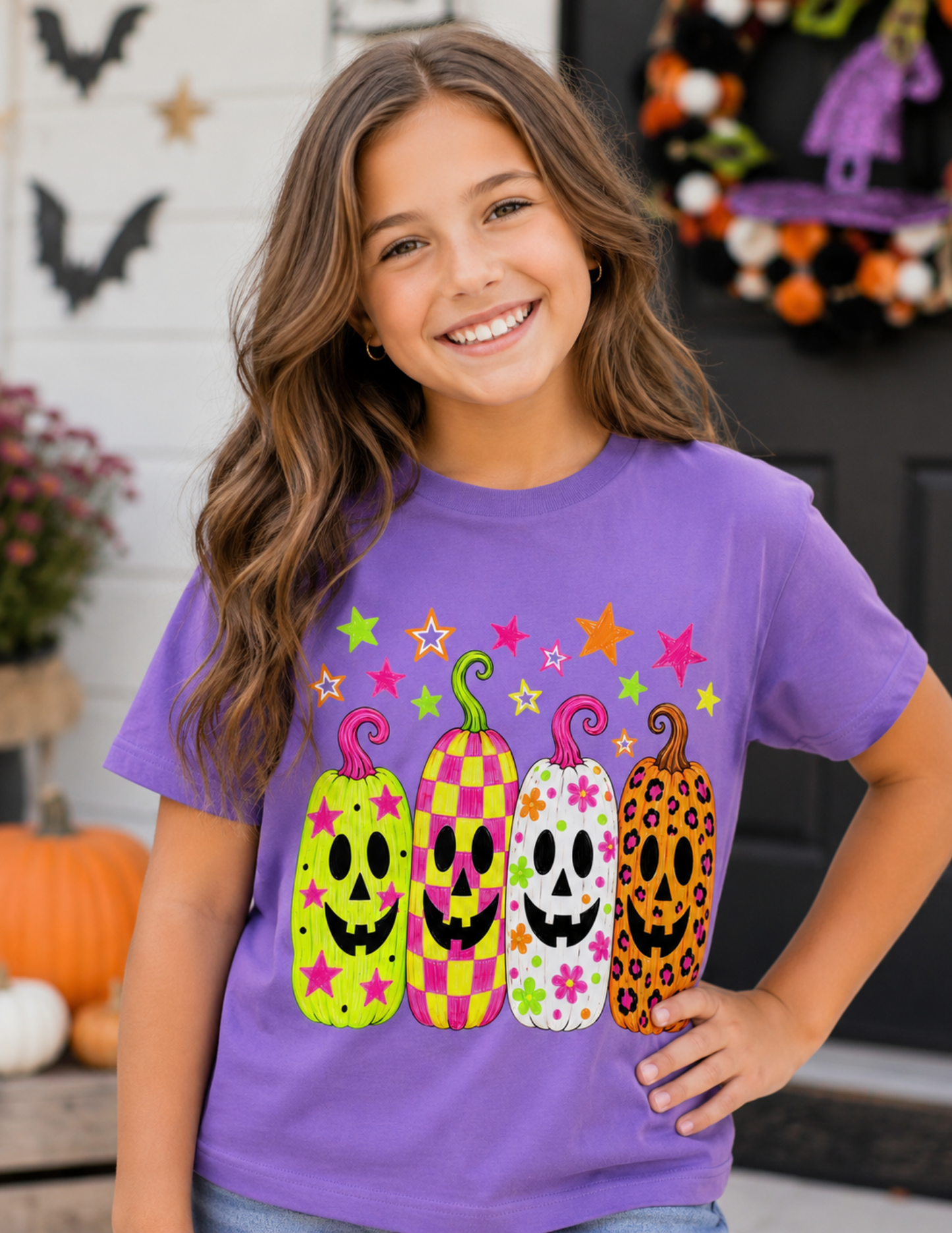 Neon Pumpkins