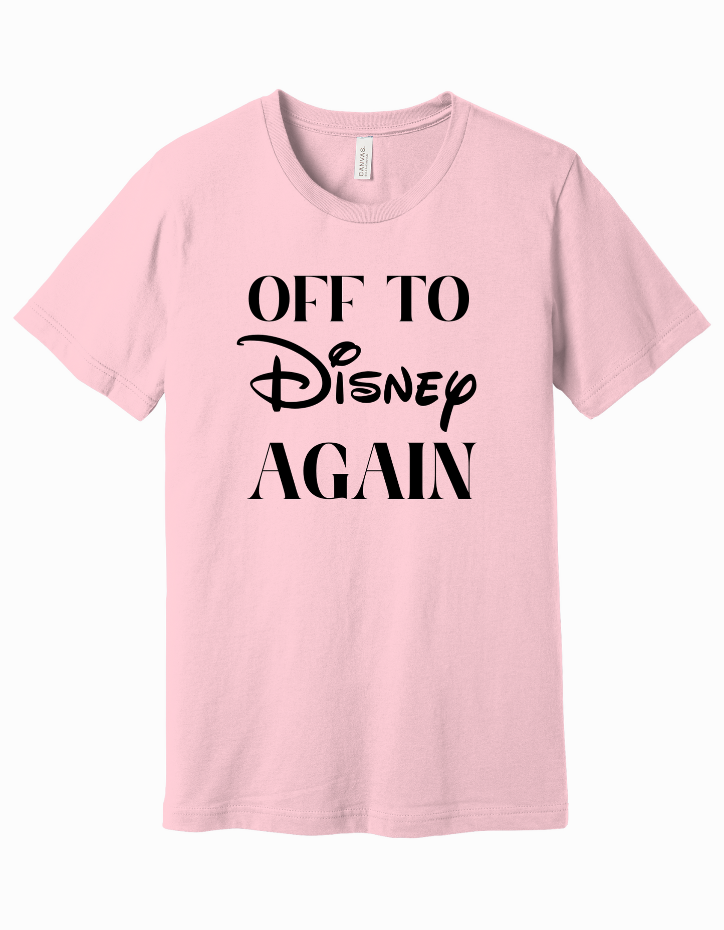 Off to Disney Again Shirt