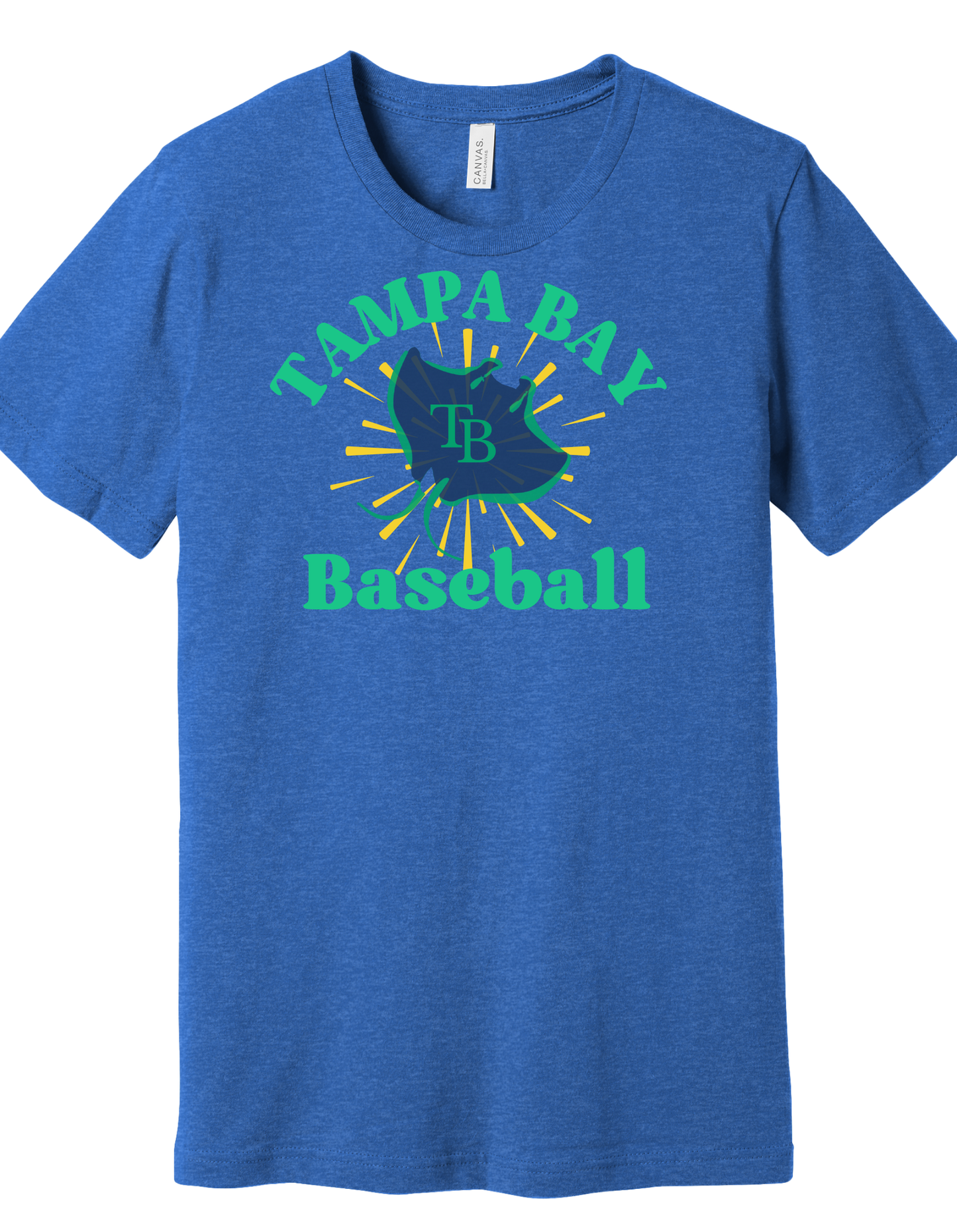 Tampa Bay Rays Burst Font Shirt
