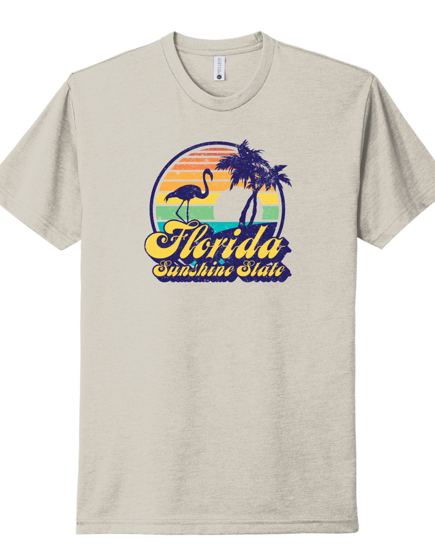 Vintage Florida Sunset Design