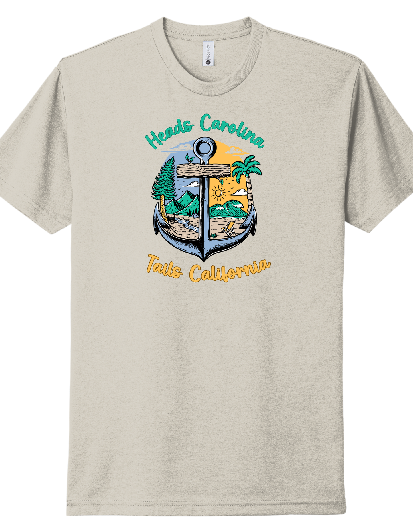 Heads Carolina, Tails California Shirt