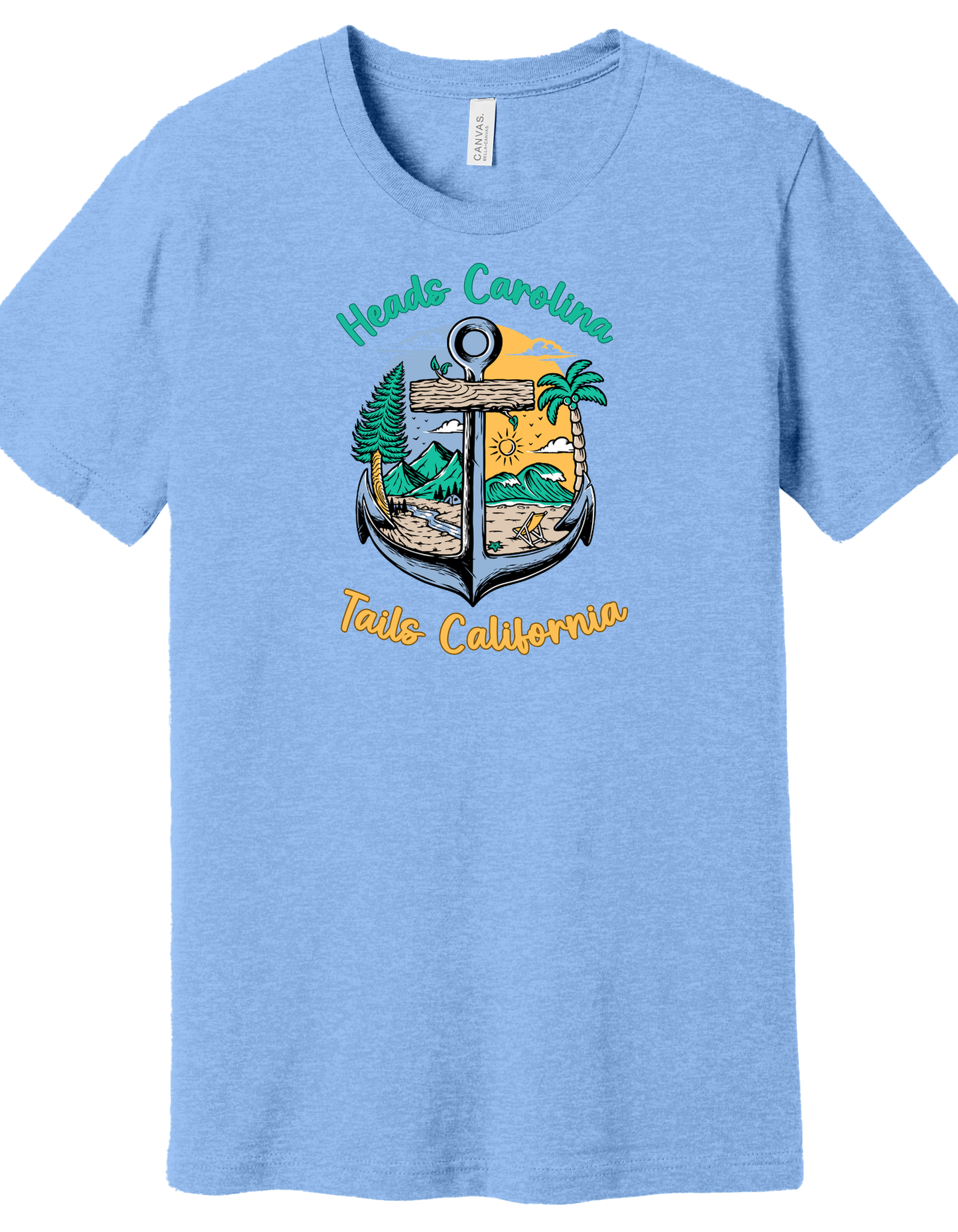 Heads Carolina, Tails California Shirt