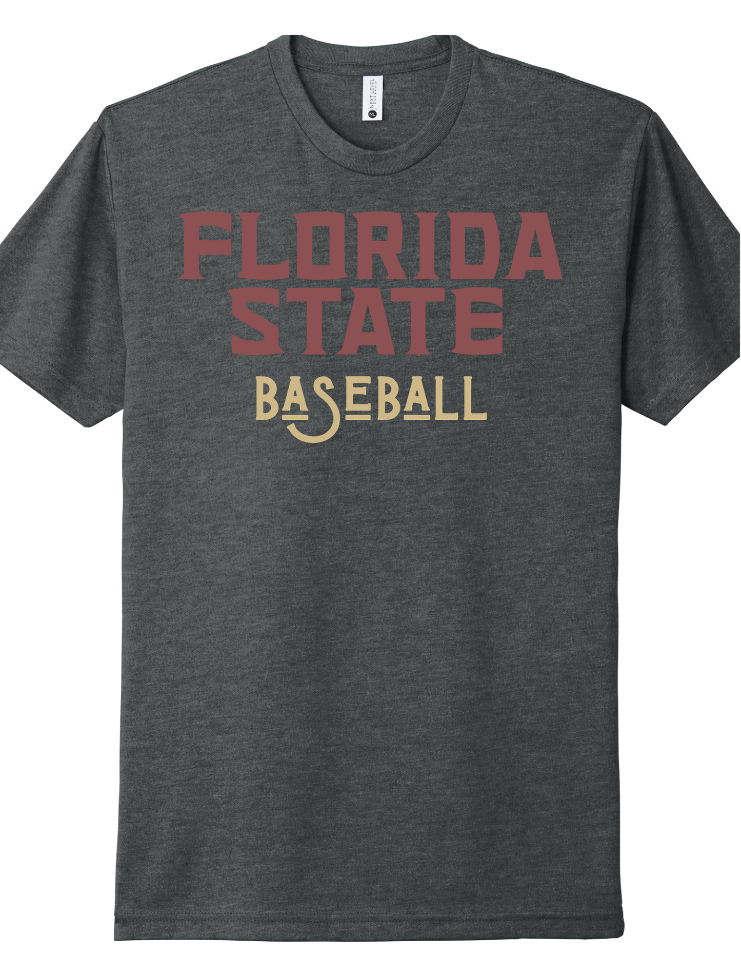 Florida State Old Baseball Font Shirt