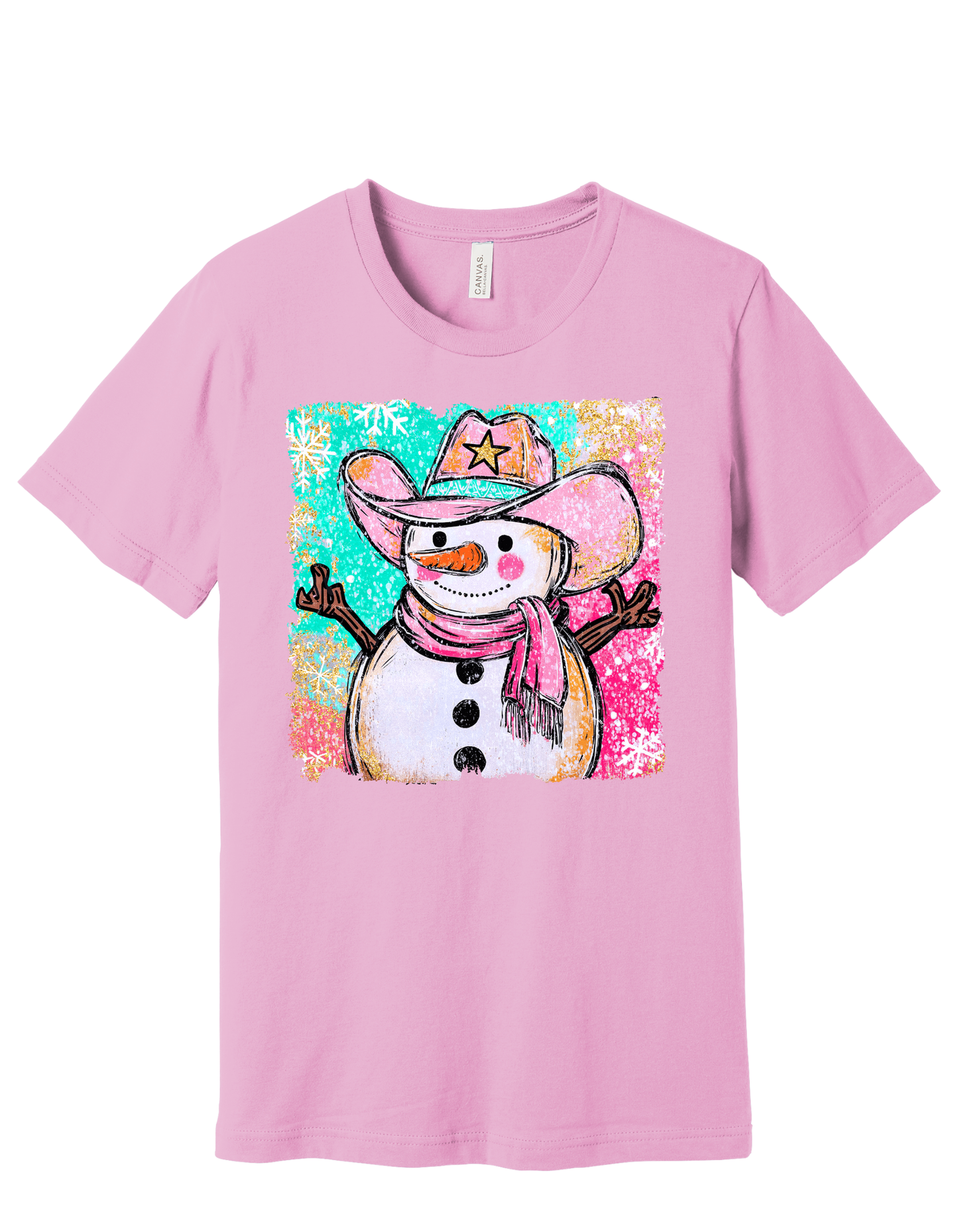 Cowboy Snowman Shirt