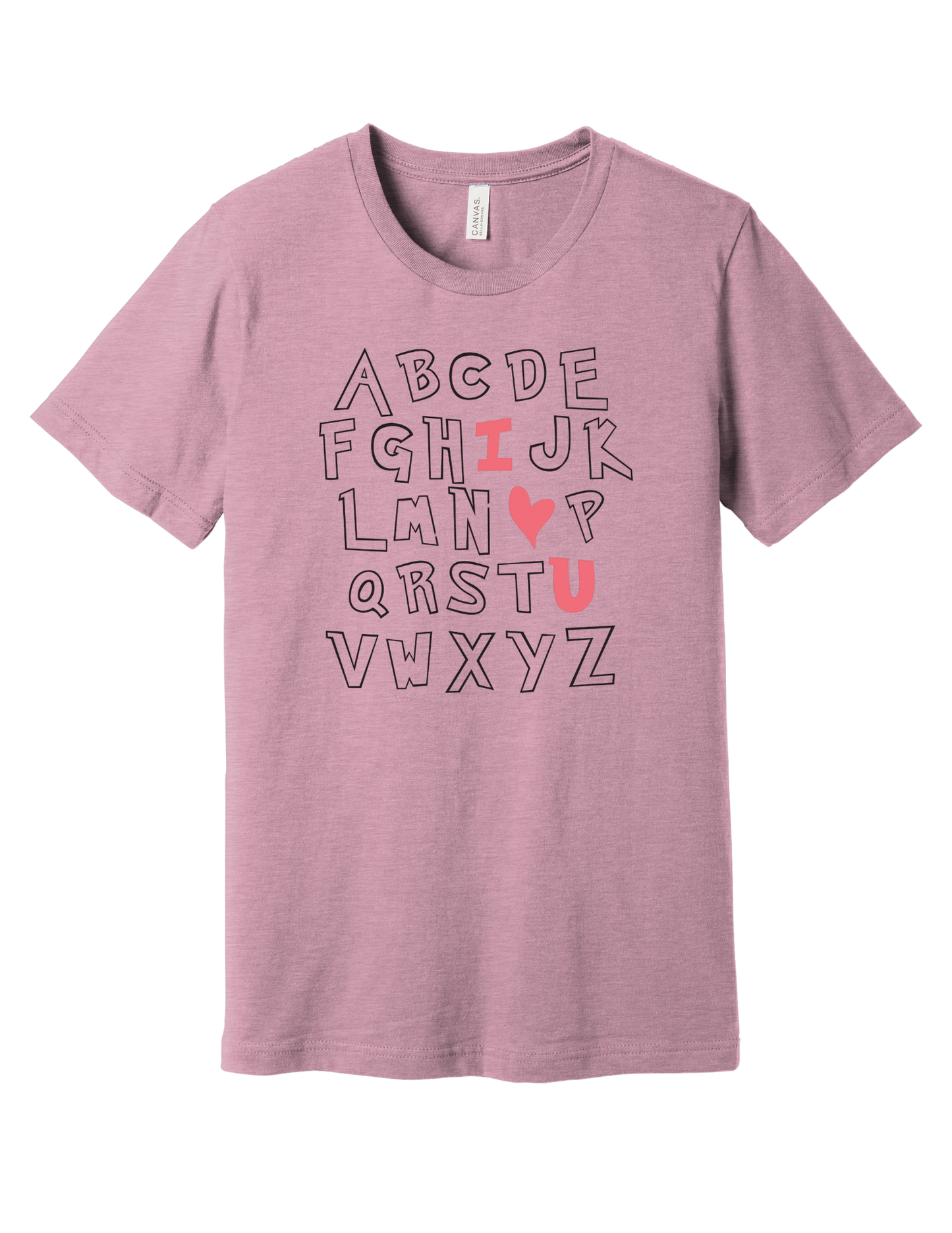 Alphabet Love Shirt