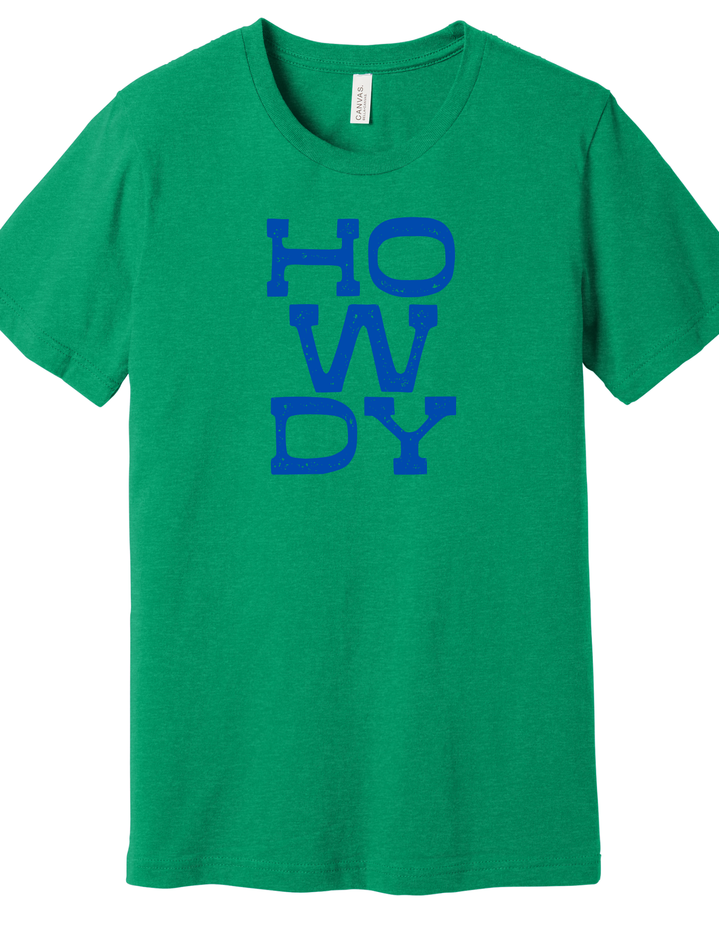 Howdy Vertical Font Shirt