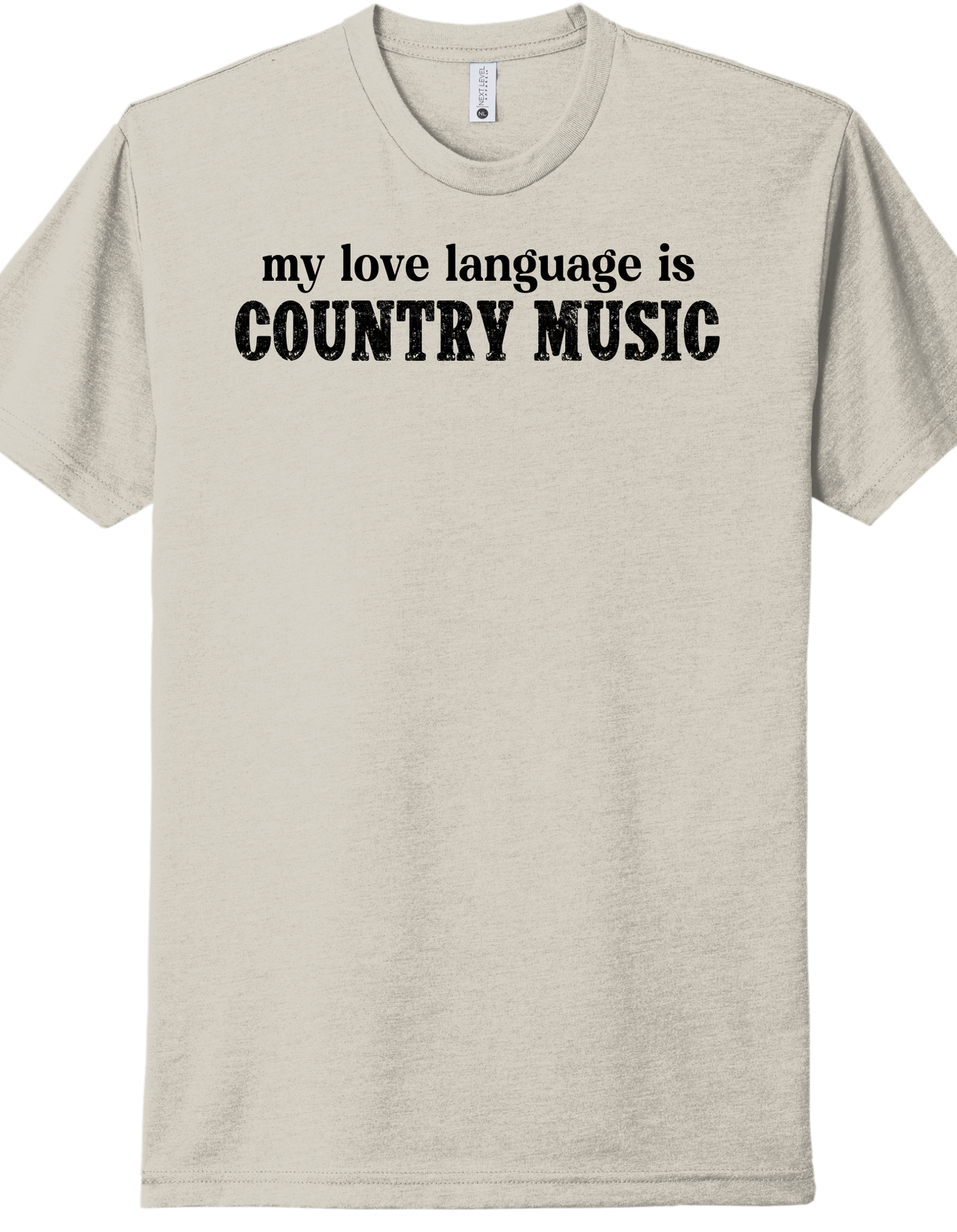 Love Language is Country Music Shirt