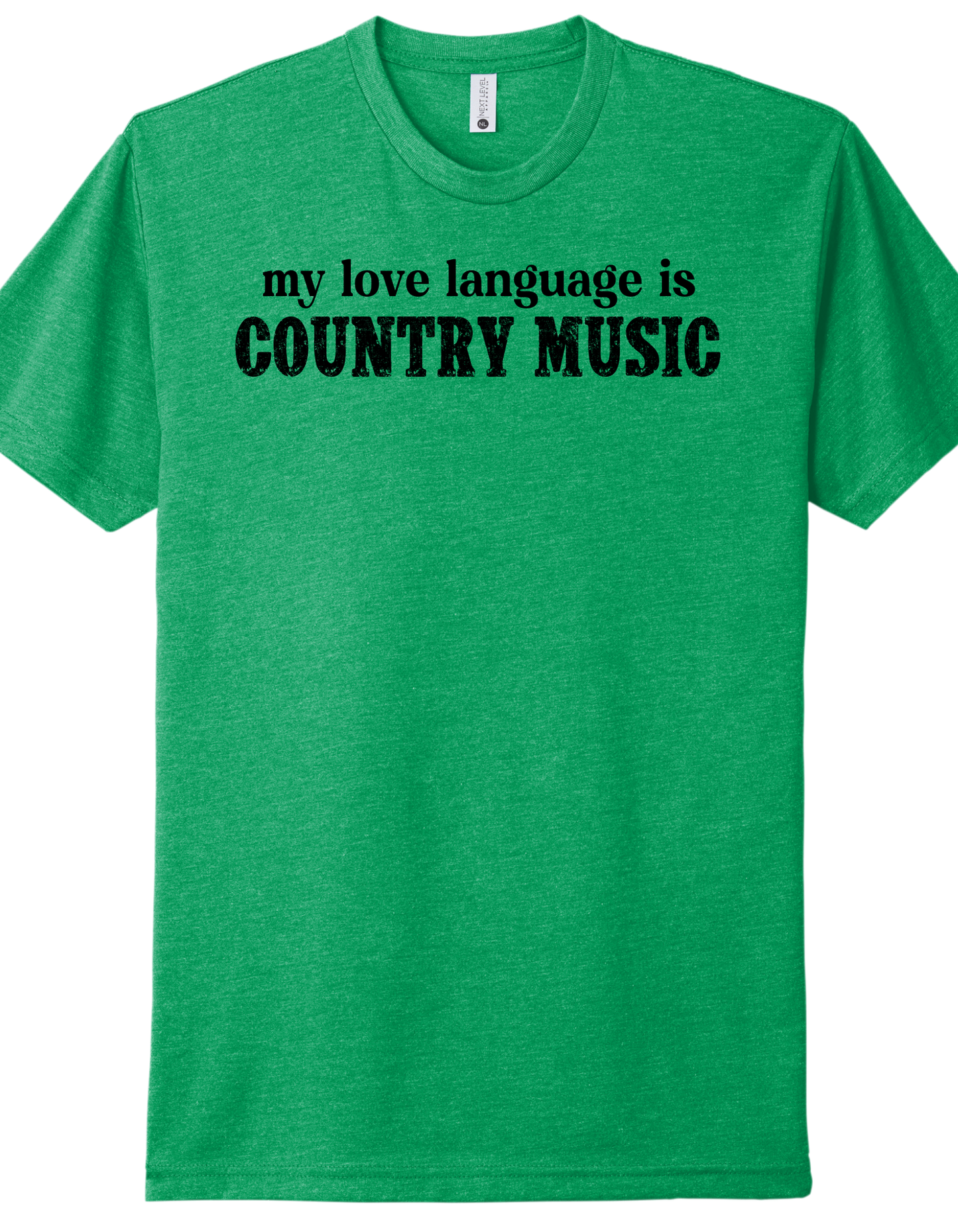 Love Language is Country Music Shirt