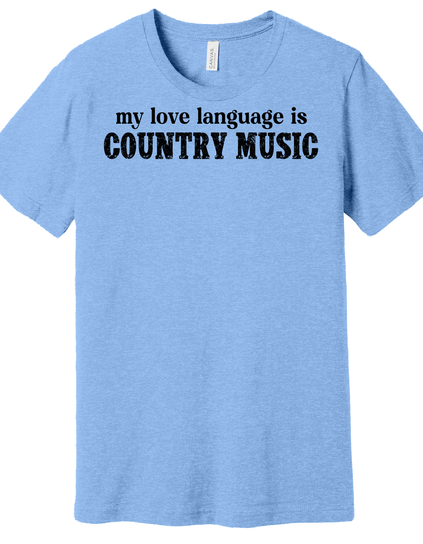 Love Language is Country Music Shirt