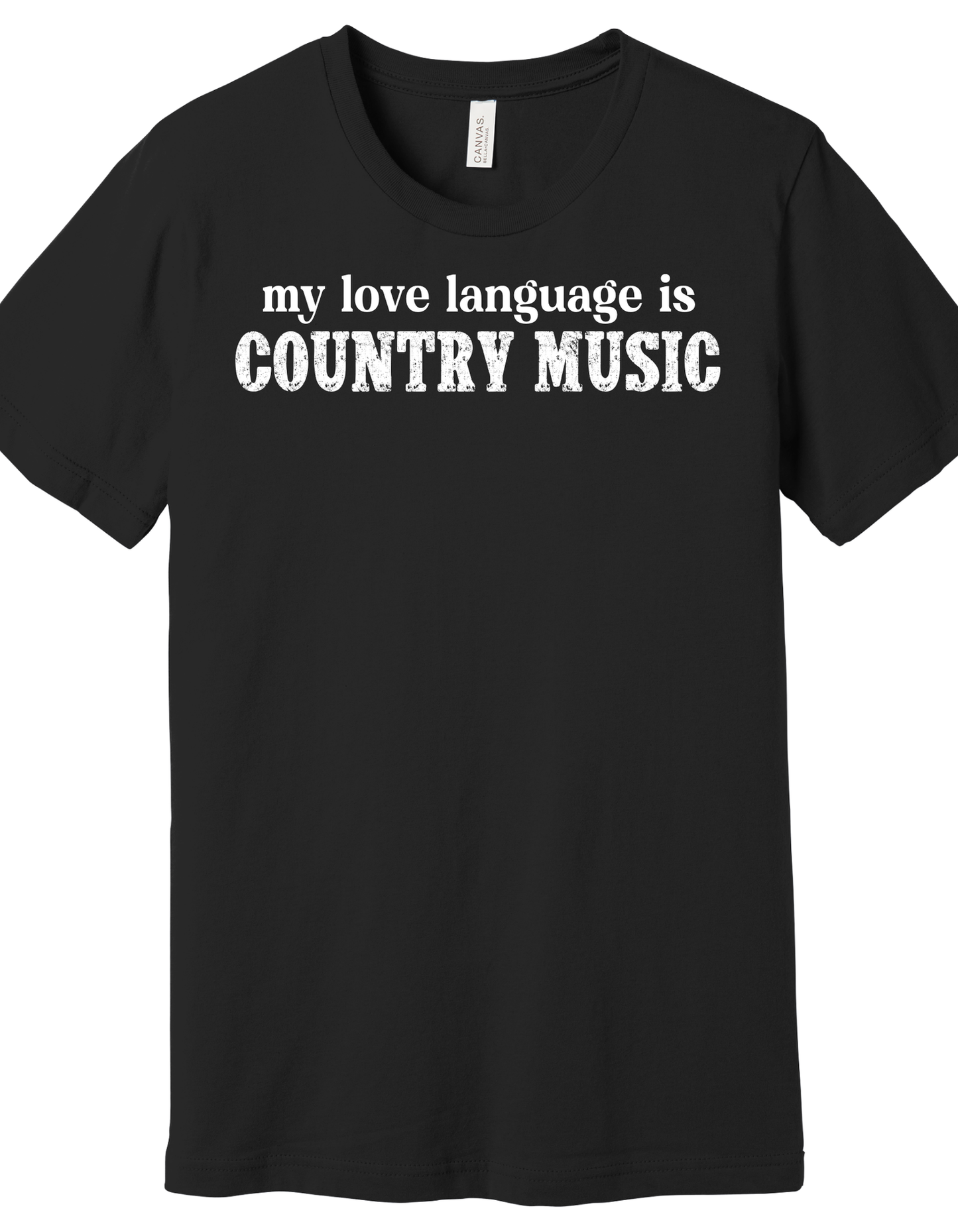 Love Language is Country Music Shirt