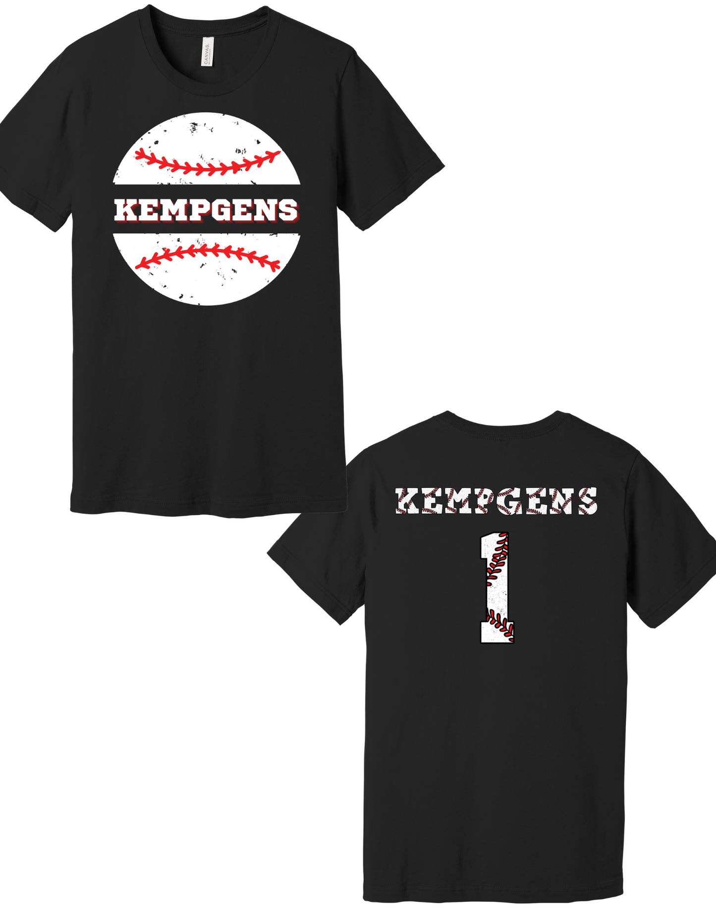 Player Name & Number Shirt