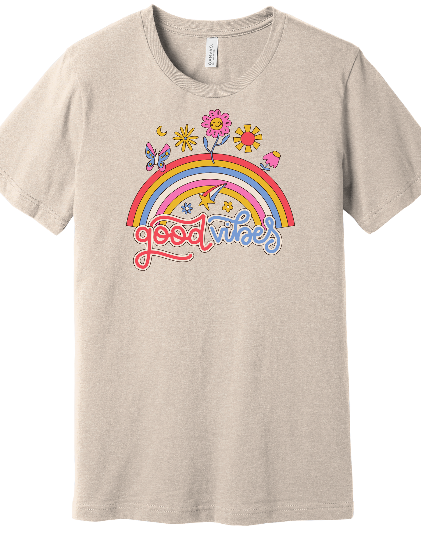 Good Vibes Rainbow Shirt