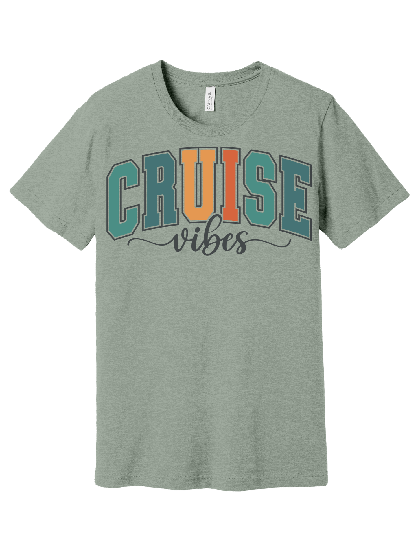 Cruisin' Vibes Colorful Shirt