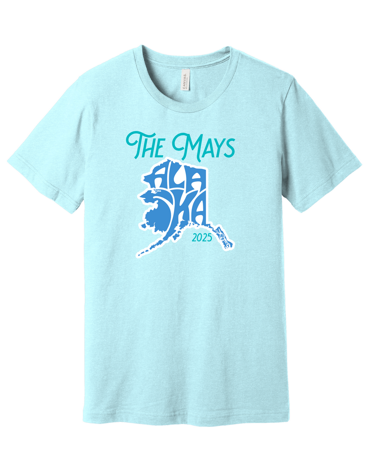 Honeymoon Alaska Map Shirt