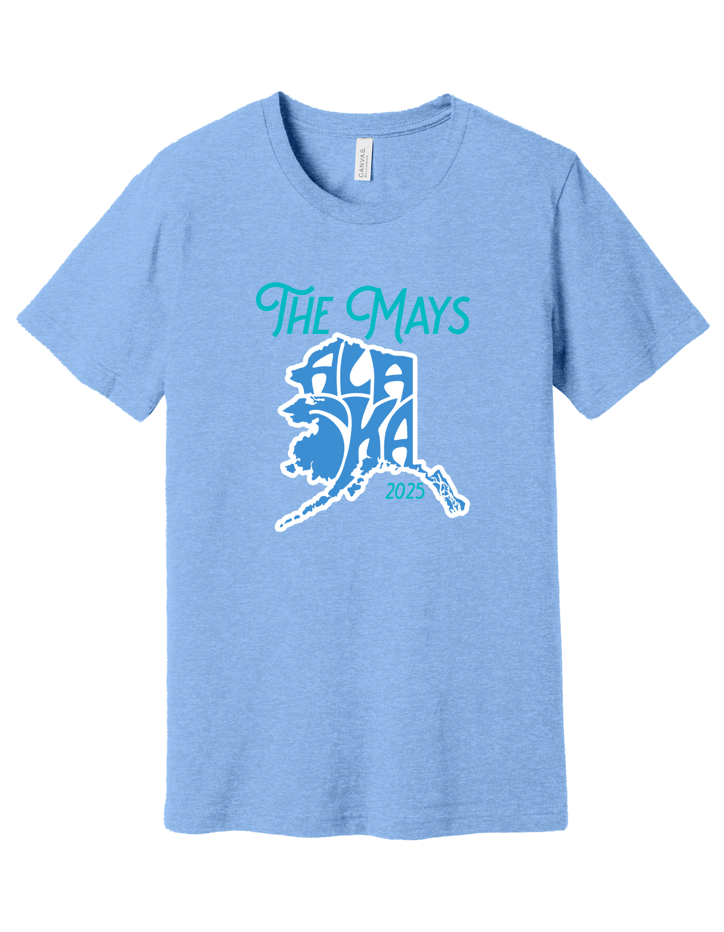 Honeymoon Alaska Map Shirt