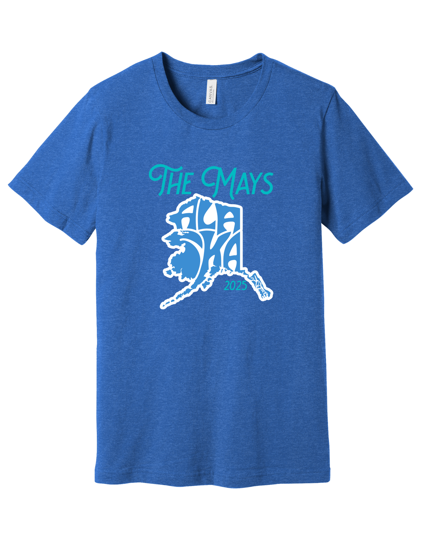 Honeymoon Alaska Map Shirt
