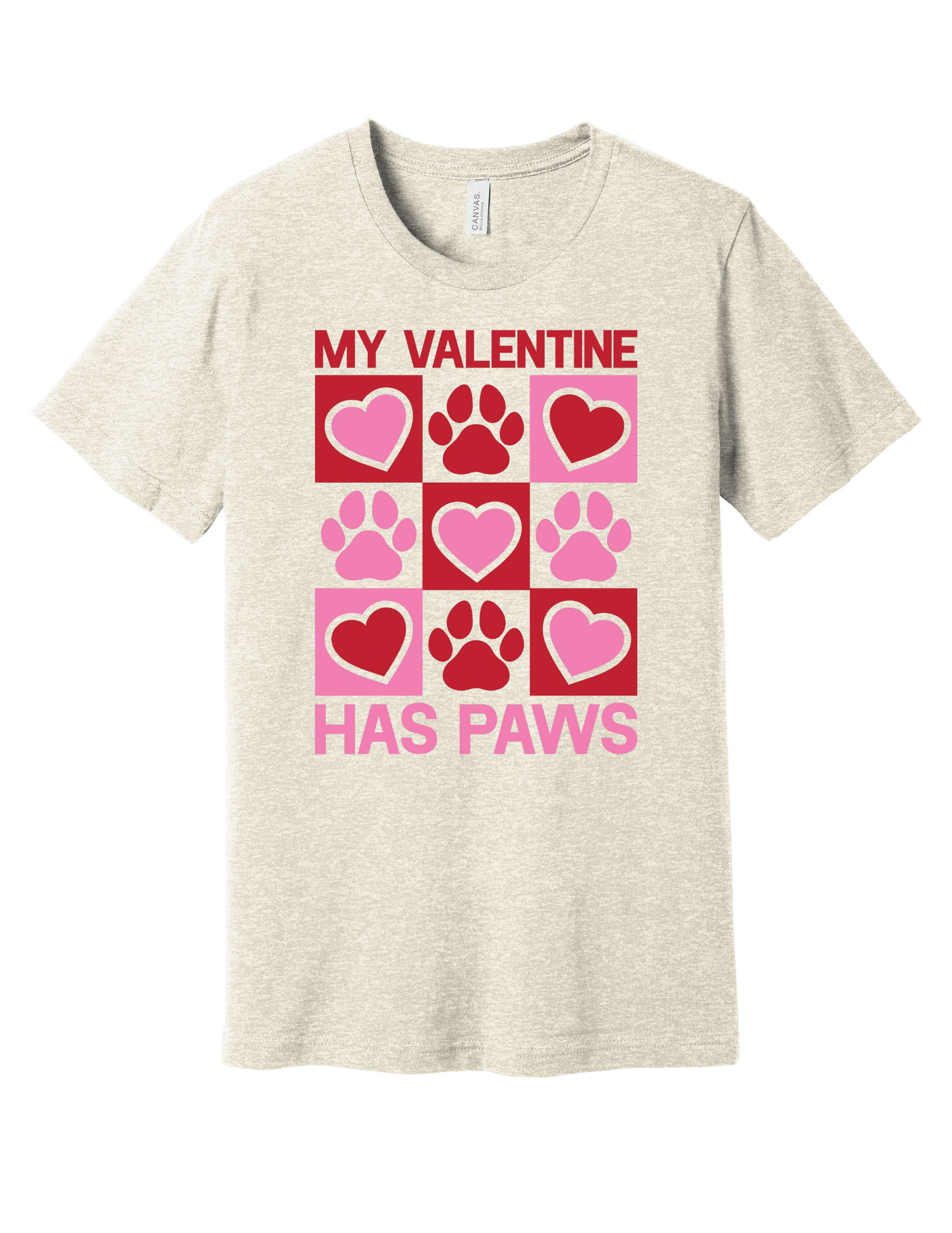 My Valentine has paws Shirt