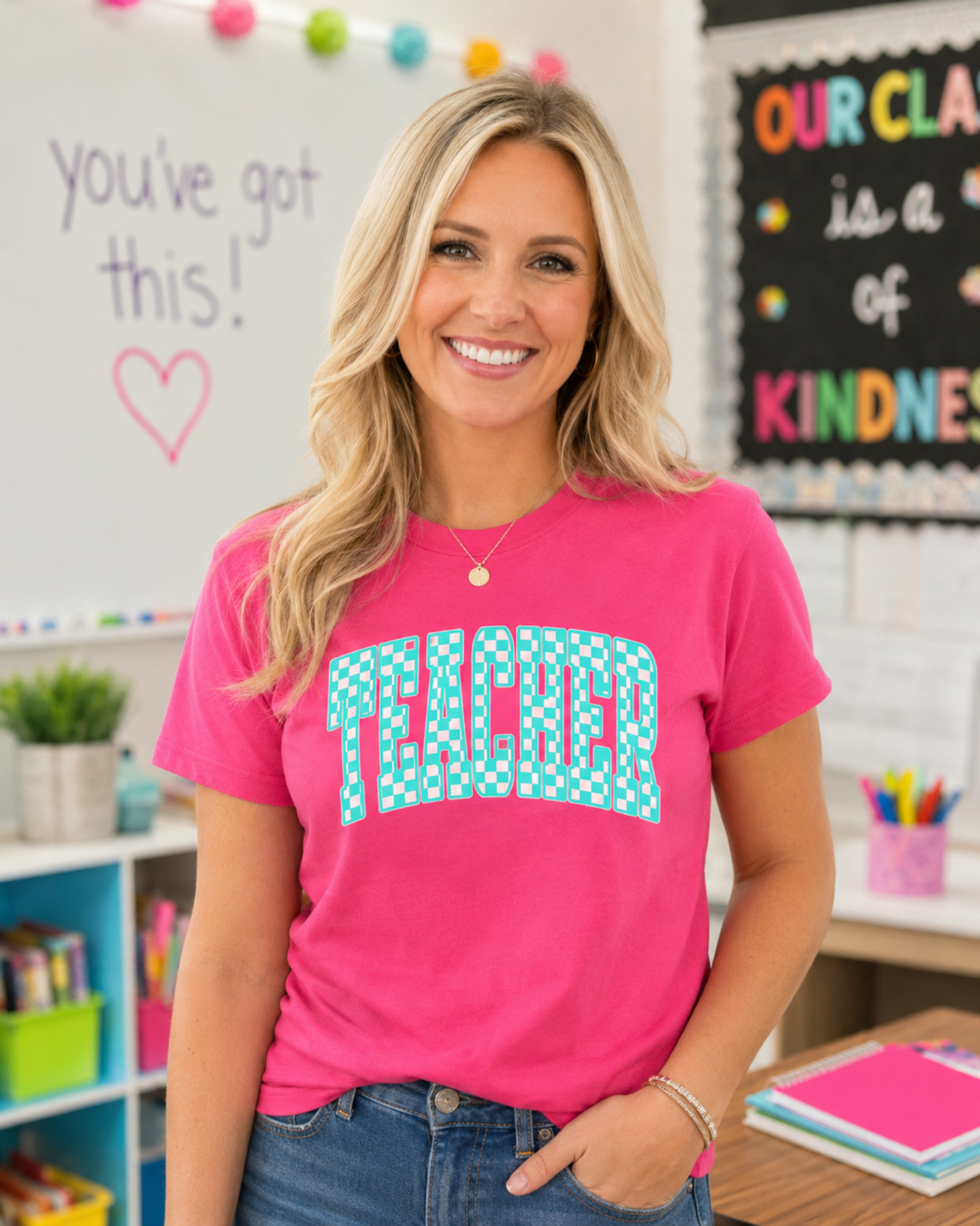 Teacher Polka Dot