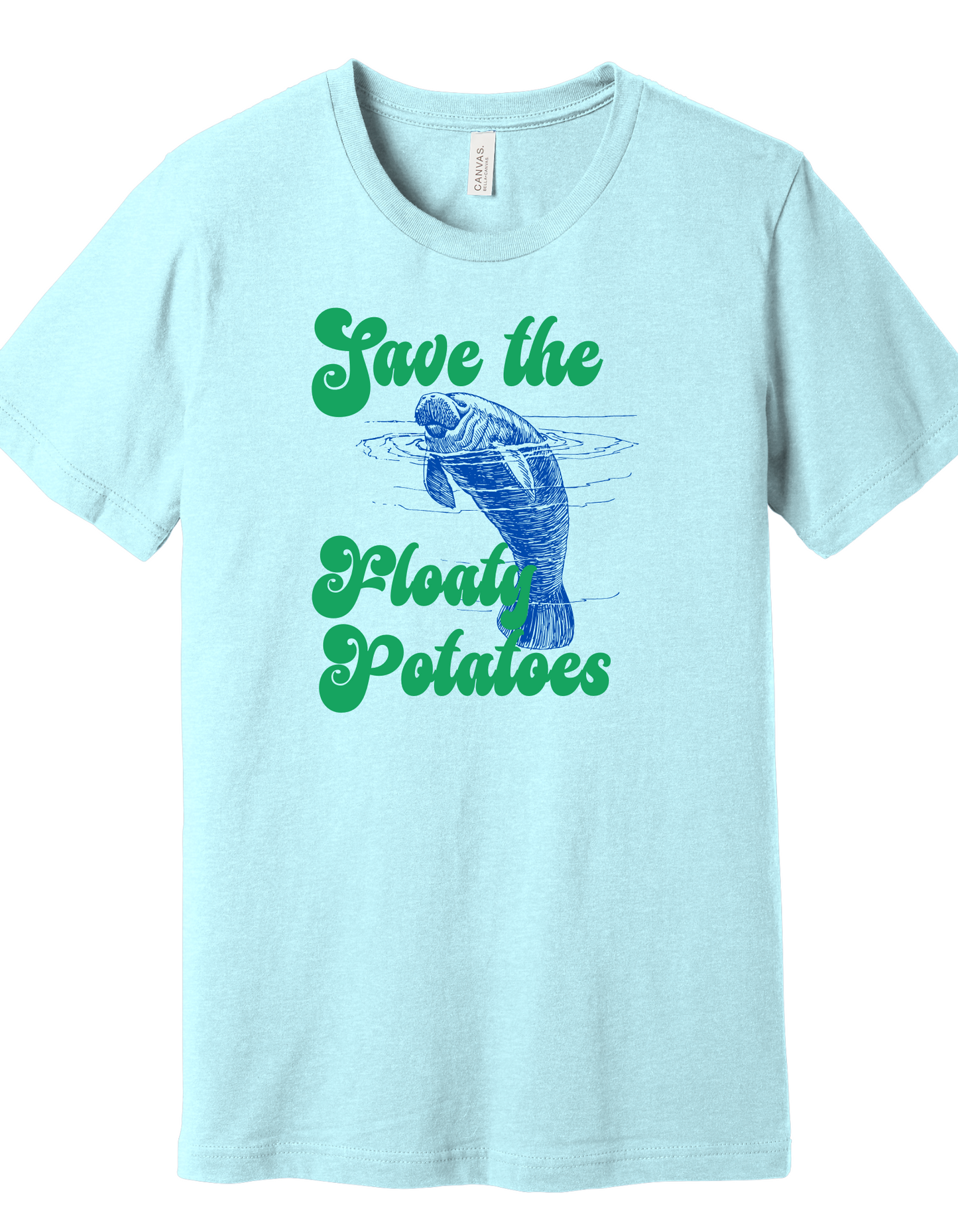 Save the Floaty Potatoes Manatees Shirt
