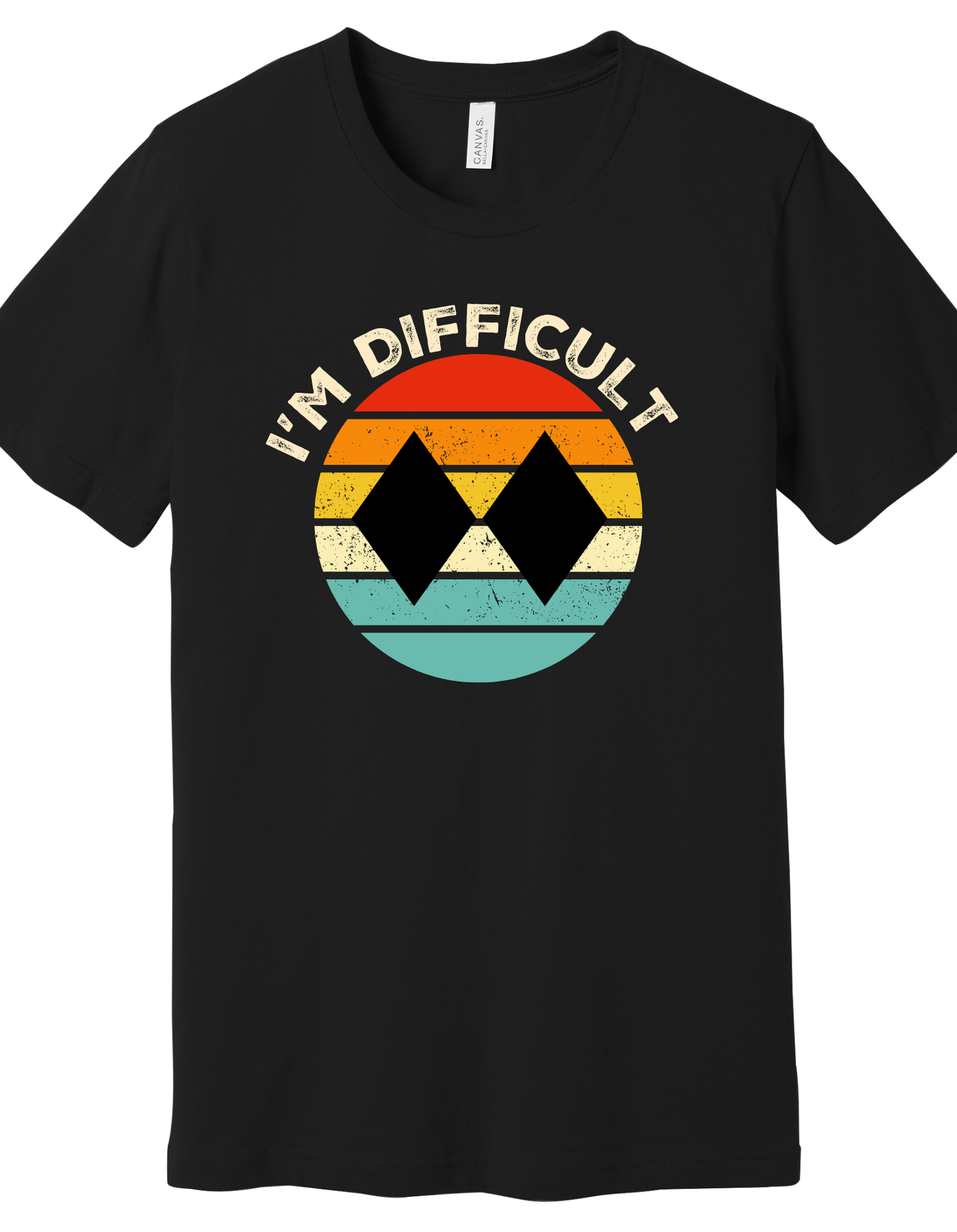 I'm Difficult Ski/Snowboard Shirt