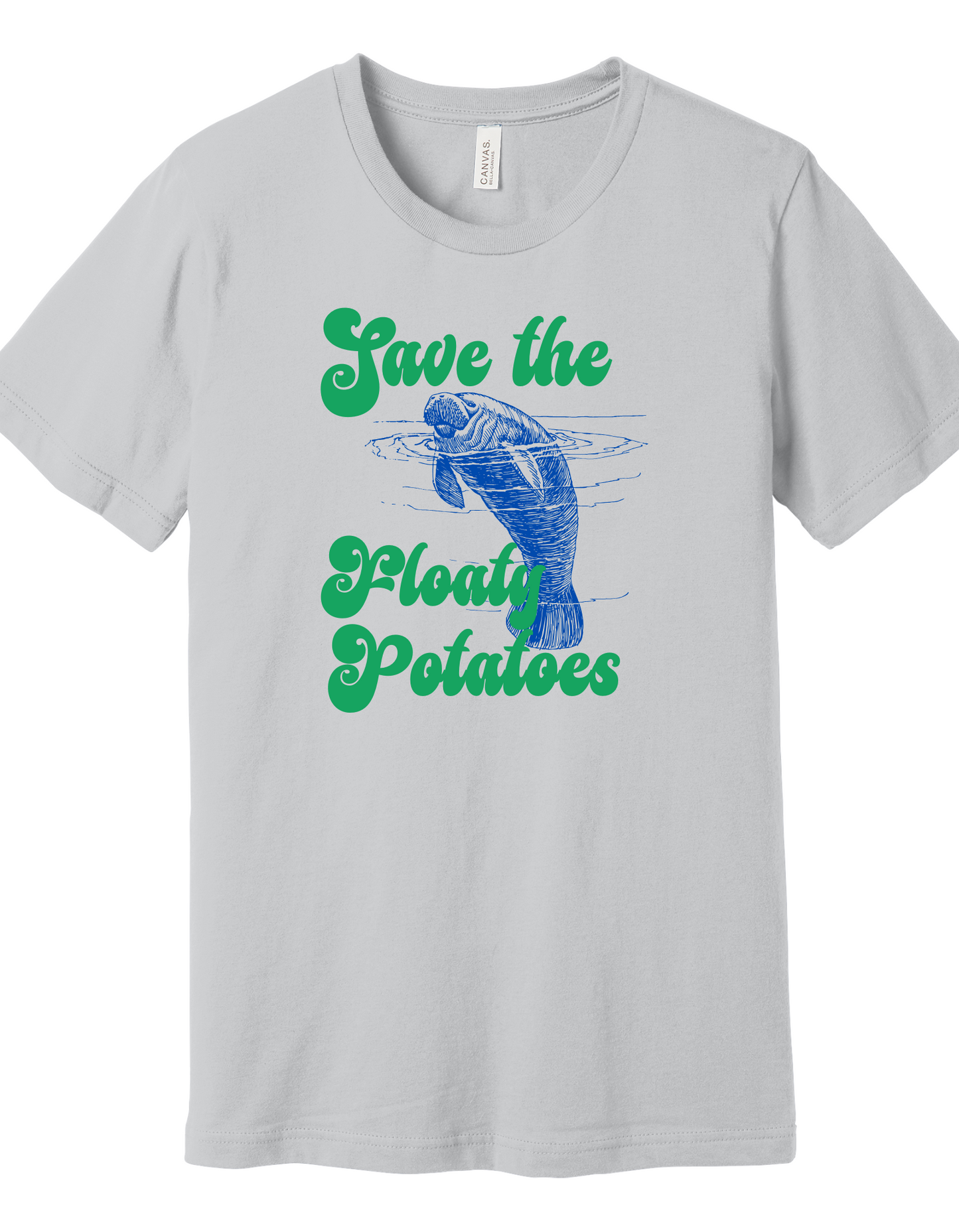 Save the Floaty Potatoes Manatees Shirt