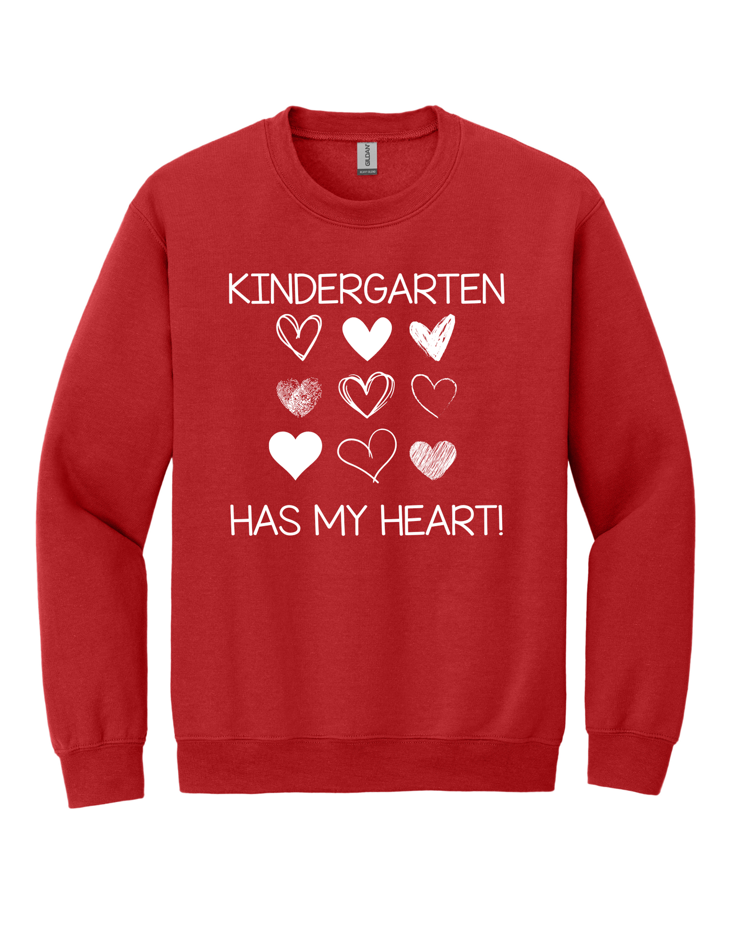 Kindergarten has my heart Sweatshirt