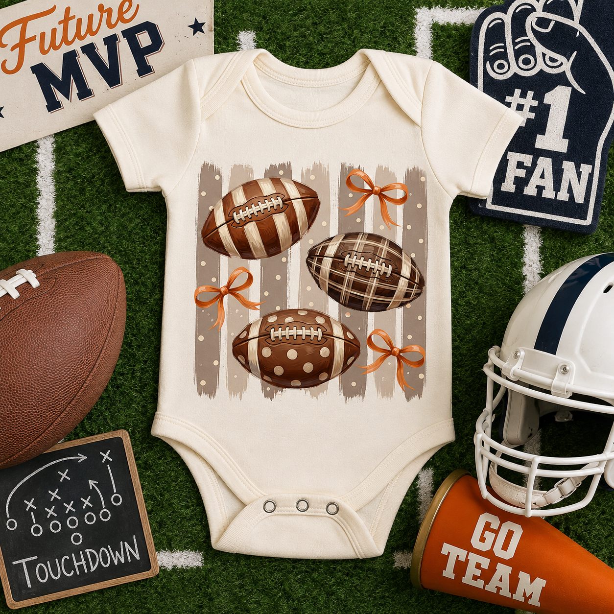 Preppy Football Shirt