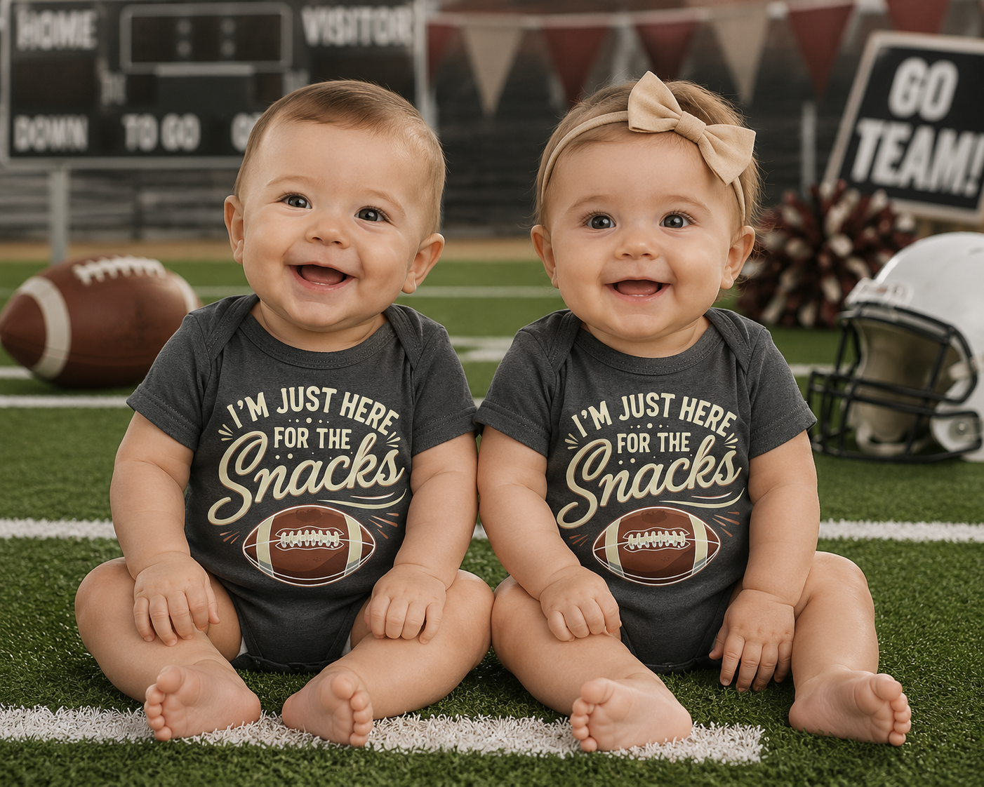 I'm just here for the snacks football Shirt