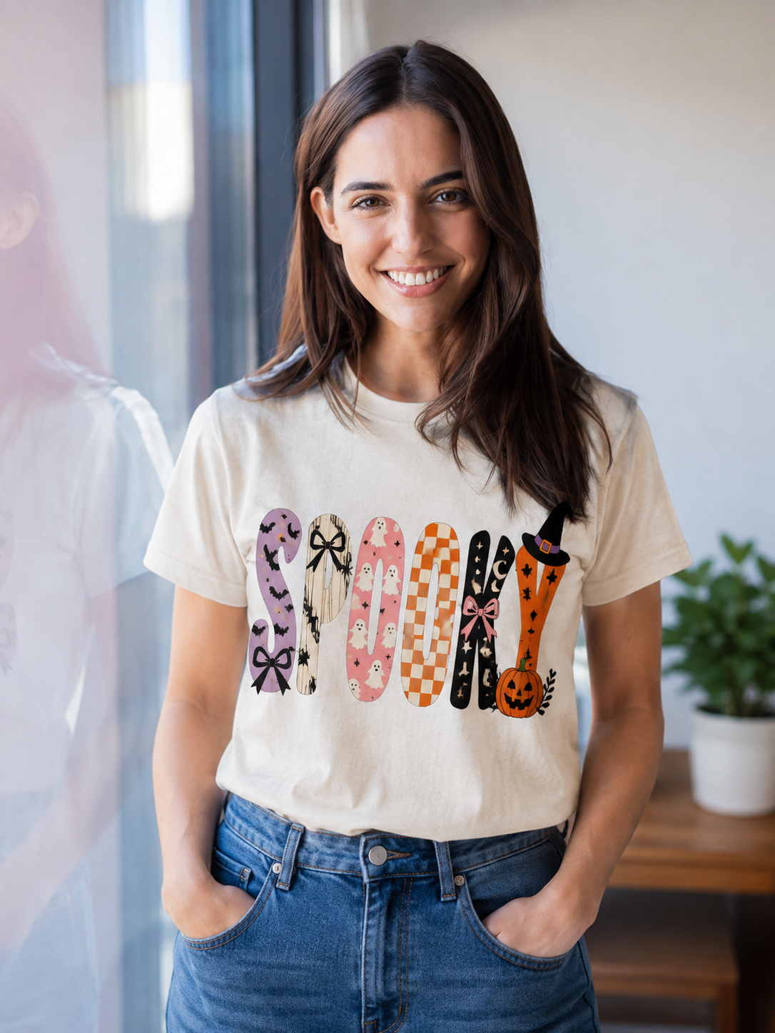 Spooky Print Shirt