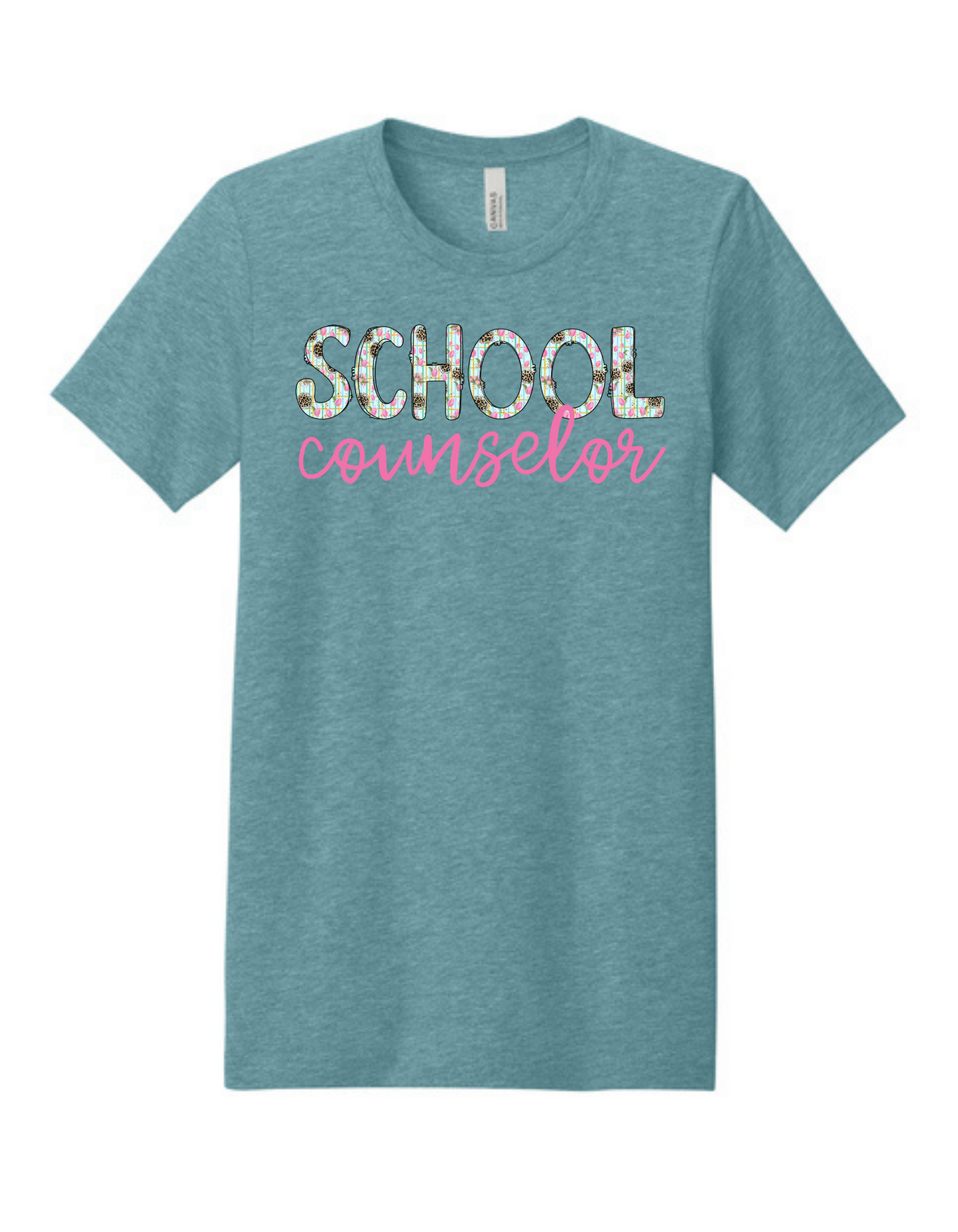 School Counselor Flower Shirt