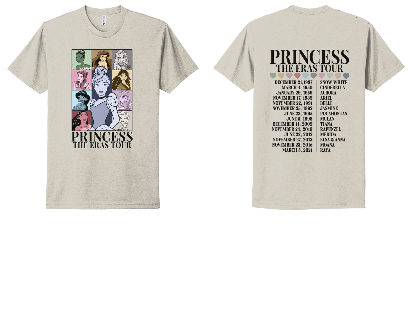 Princess The Eras Tour Shirt