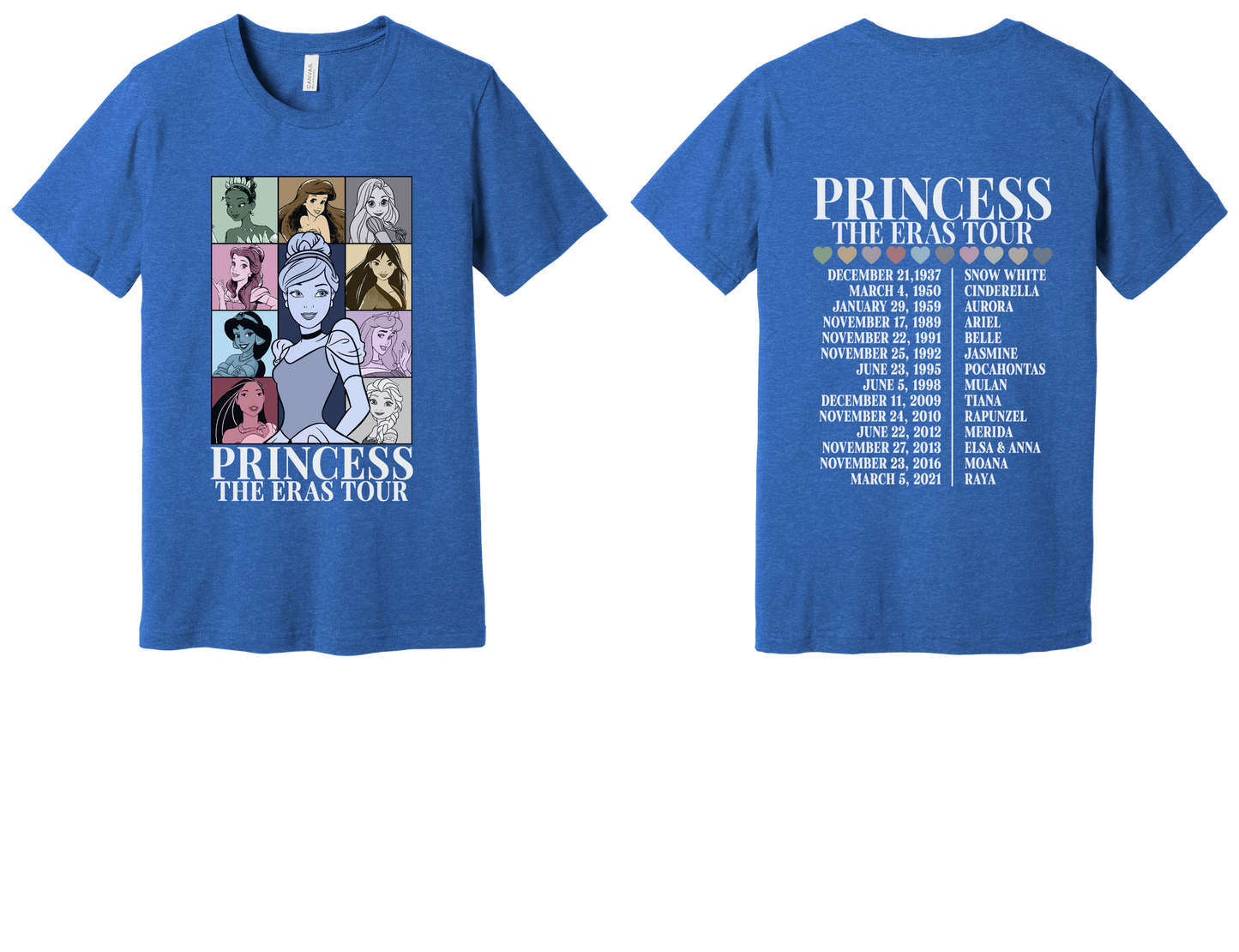 Princess The Eras Tour Shirt