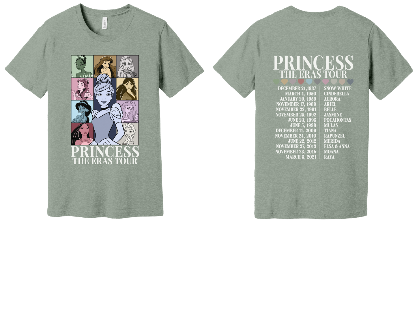 Princess The Eras Tour Shirt