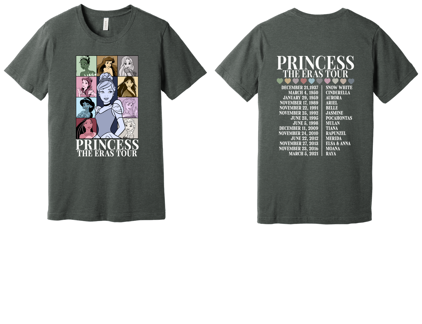 Princess The Eras Tour Shirt